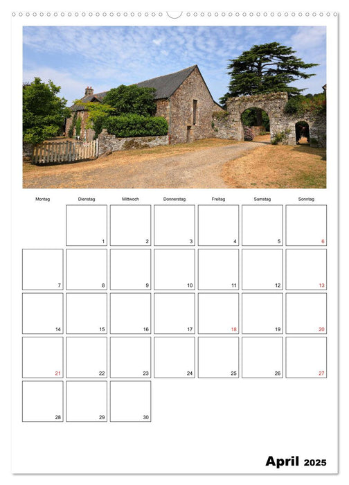 Wunderschöne Normandie (CALVENDO Premium Wandkalender 2025)