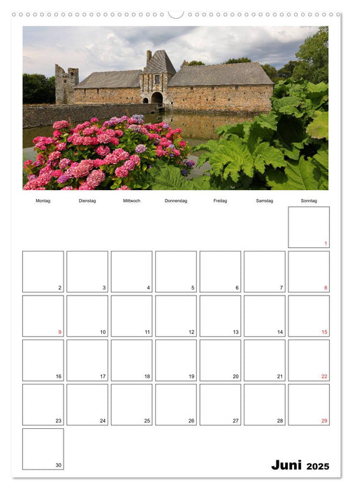 Wunderschöne Normandie (CALVENDO Premium Wandkalender 2025)