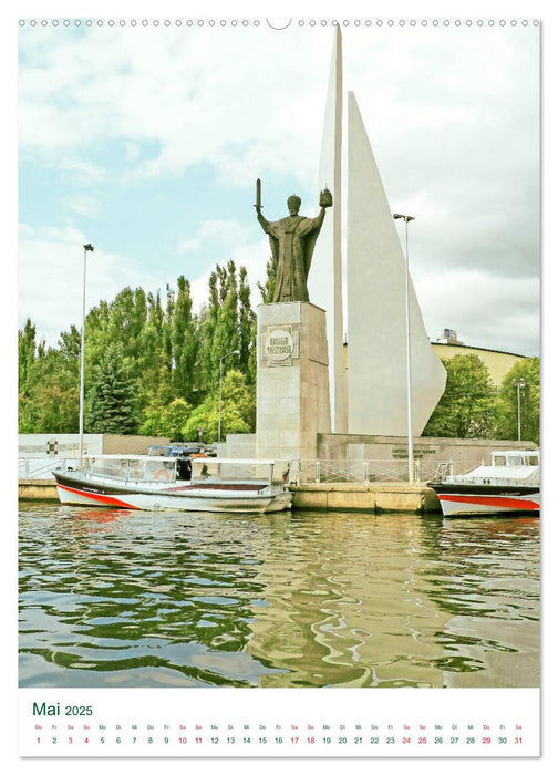 Kaliningrad und seine Erinnerung an Königsberg (CALVENDO Wandkalender 2025)