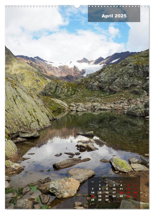 Die Traumhaften Seen der Alpen (CALVENDO Premium Wandkalender 2025)