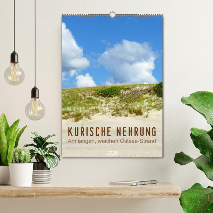 Kurische Nehrung – Am langen, weichen Ostsee-Strand (CALVENDO Wandkalender 2025)