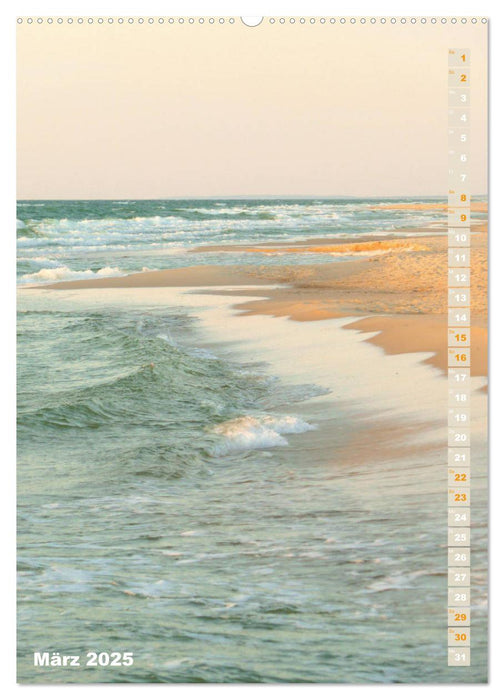 Kurische Nehrung – Am langen, weichen Ostsee-Strand (CALVENDO Wandkalender 2025)