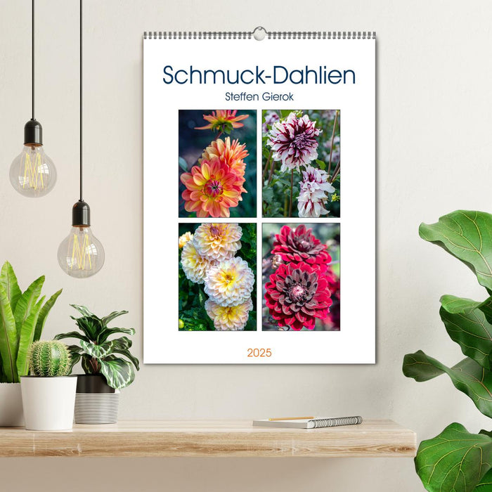 Schmuck-Dahlien (CALVENDO Wandkalender 2025)