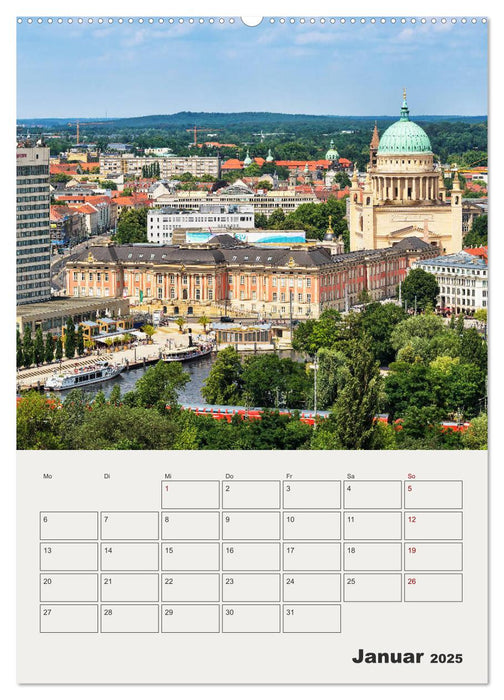 Potsdam in Farbe (CALVENDO Premium Wandkalender 2025)