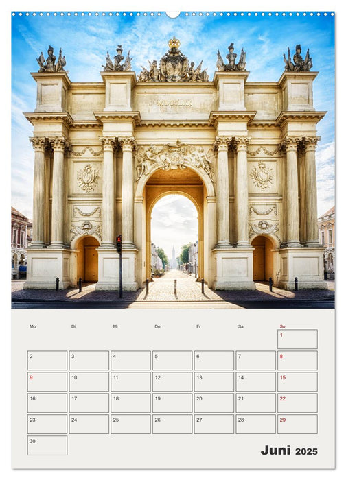 Potsdam in Farbe (CALVENDO Premium Wandkalender 2025)