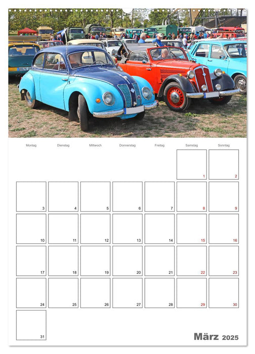 Ost-Oldtimer in Magdeburg (CALVENDO Premium Wandkalender 2025)