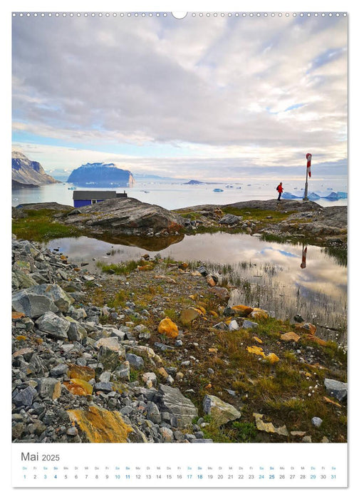 Naturkulisse Grönland - Expeditionsreise in die Diskobucht (CALVENDO Wandkalender 2025)