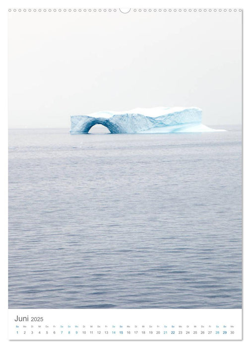 Naturkulisse Grönland - Expeditionsreise in die Diskobucht (CALVENDO Wandkalender 2025)