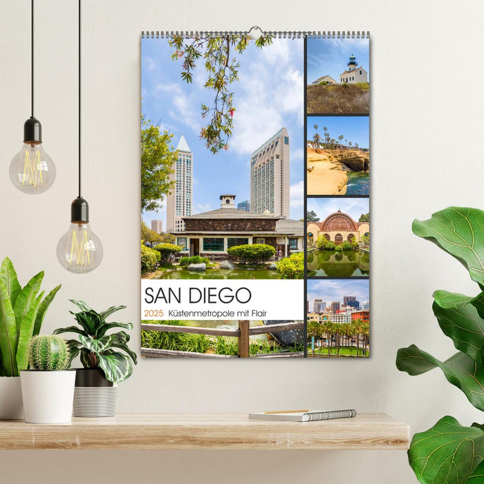 SAN DIEGO Küstenmetropole mit Flair (CALVENDO Wandkalender 2025)