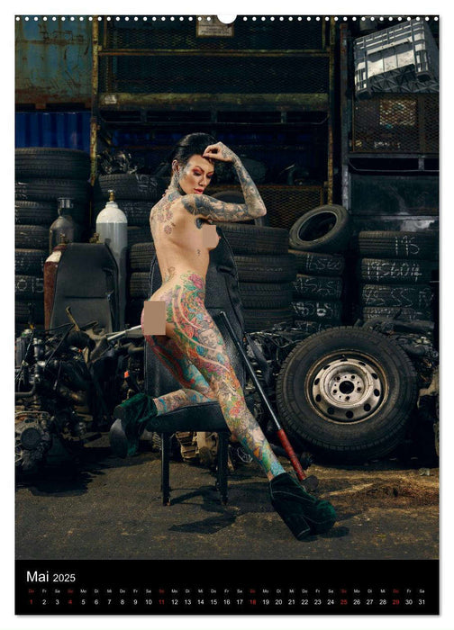 TATTOO NUDES (CALVENDO Premium Wandkalender 2025)