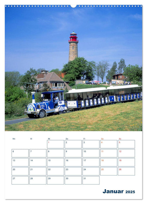 Urlaubsparadies Mecklenburg-Vorpommern (CALVENDO Premium Wandkalender 2025)