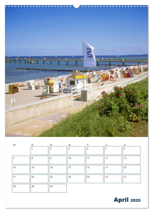 Urlaubsparadies Mecklenburg-Vorpommern (CALVENDO Premium Wandkalender 2025)