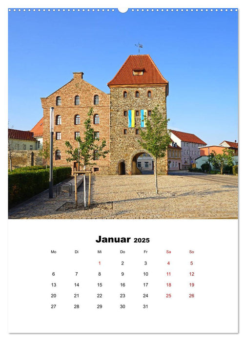 Haldensleben in Sachsen-Anhalt (CALVENDO Wandkalender 2025)