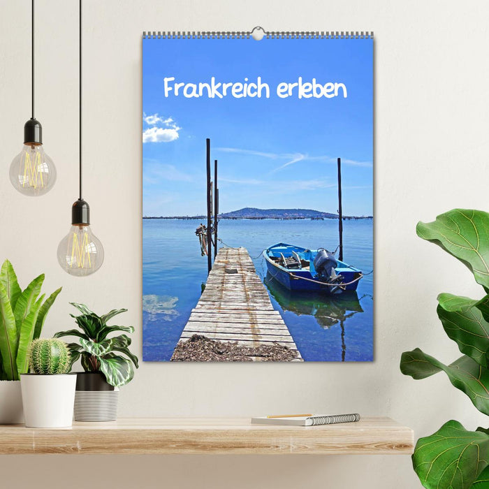 Frankreich erleben (CALVENDO Wandkalender 2025)