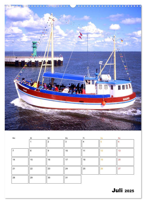 Vielseitiges Büsum (CALVENDO Premium Wandkalender 2025)