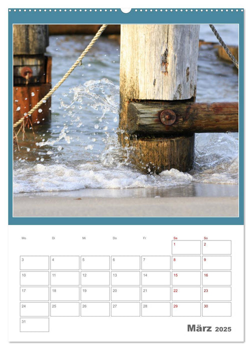 Pur maritim (CALVENDO Premium Wandkalender 2025)