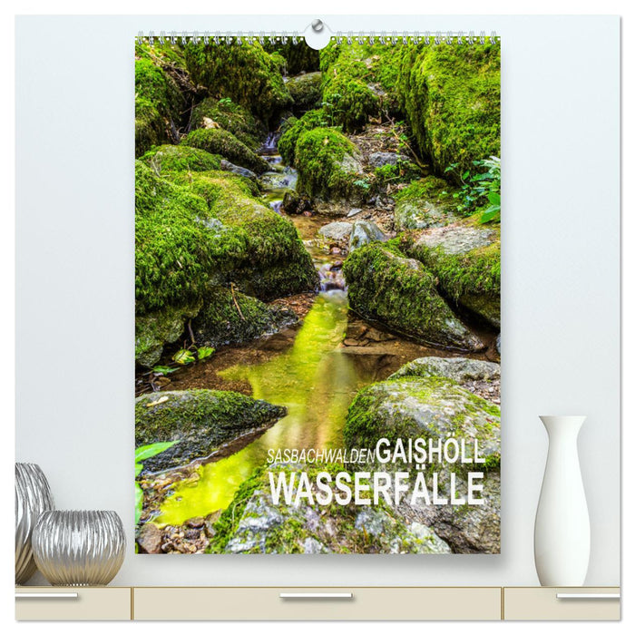 Sasbachwalden Gaishöll-Wasserfälle (CALVENDO Premium Wandkalender 2025)