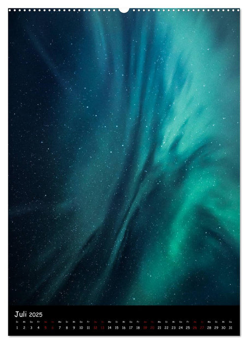 Polarlichtkalender (CALVENDO Premium Wandkalender 2025)