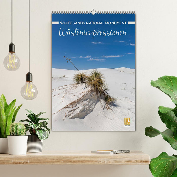 WHITE SANDS NATIONAL MONUMENT Wüstenimpressionen (CALVENDO Wandkalender 2025)