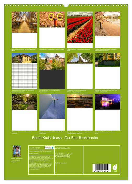 Rhein-Kreis Neuss - Der Familienkalender (CALVENDO Premium Wandkalender 2025)