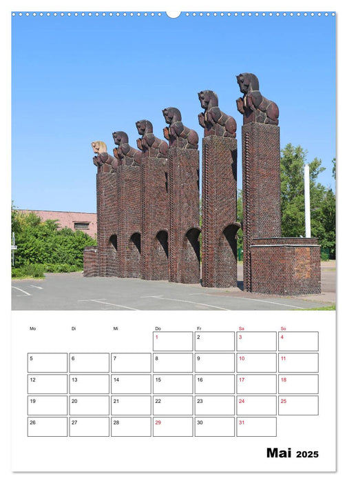 Magdeburger Ansichten (CALVENDO Premium Wandkalender 2025)