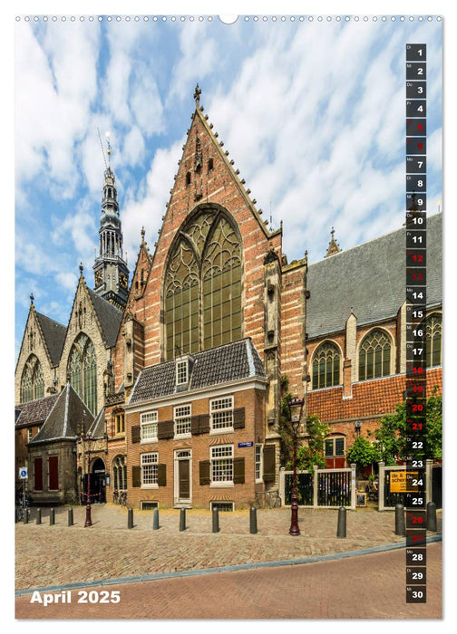 AMSTERDAM Charmantes Stadtherz (CALVENDO Premium Wandkalender 2025)