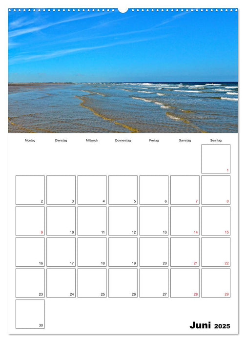 Langeoog - eine Trauminsel (CALVENDO Premium Wandkalender 2025)