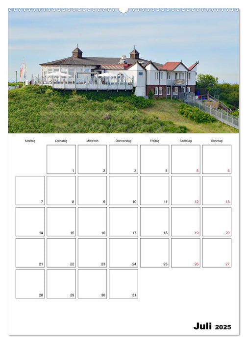 Langeoog - eine Trauminsel (CALVENDO Premium Wandkalender 2025)