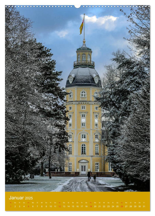 Schönes Karlsruhe (CALVENDO Premium Wandkalender 2025)