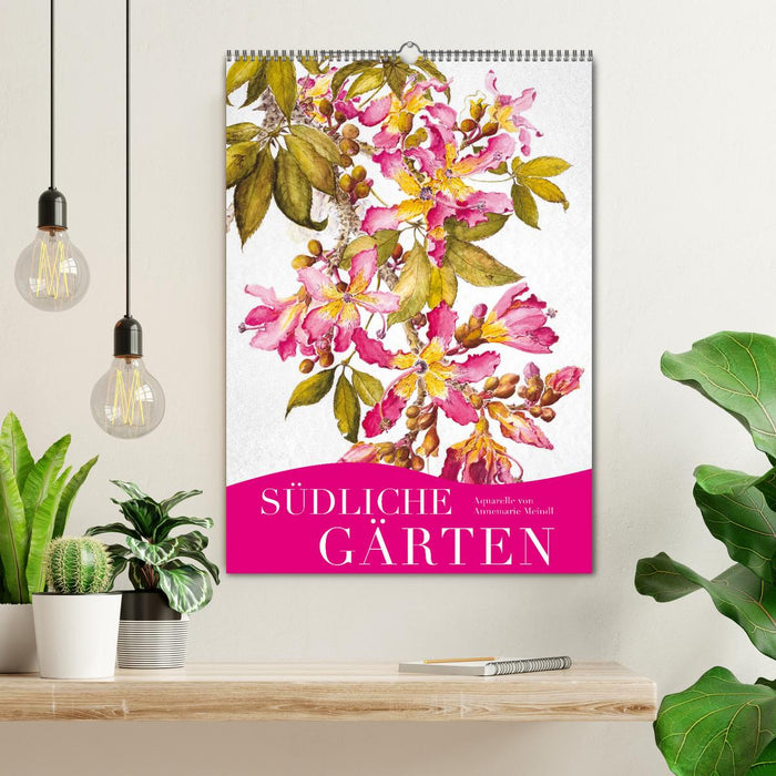 Südliche Gärten (CALVENDO Wandkalender 2025)