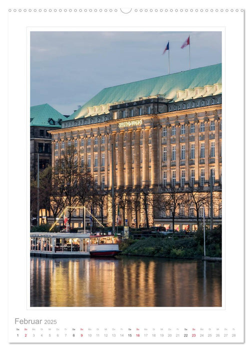 Hamburg - Impressionen einer Stadt (CALVENDO Premium Wandkalender 2025)