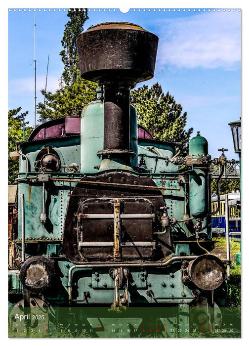 Das Heizhaus: Eisenbahnmuseum Strasshof (CALVENDO Premium Wandkalender 2025)