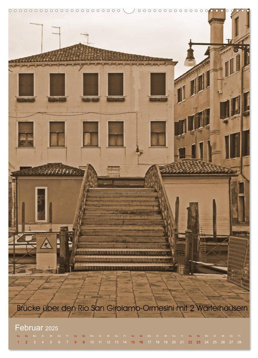 Das Ghetto Venedigs (CALVENDO Premium Wandkalender 2025)