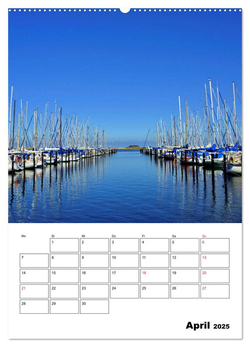 Marina Heiligenhafen (CALVENDO Wandkalender 2025)