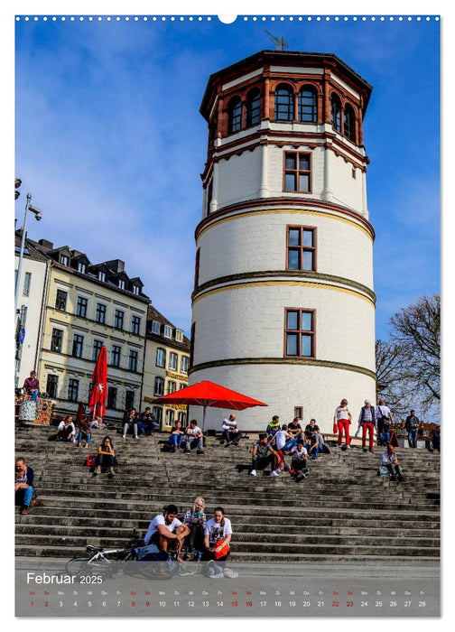 Ein Spaziergang durch Düsseldorf (CALVENDO Premium Wandkalender 2025)