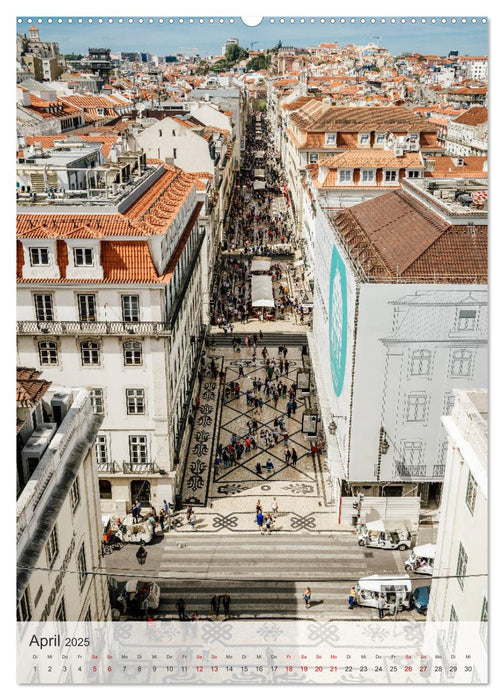 Lissabon Perspektiven (CALVENDO Premium Wandkalender 2025)