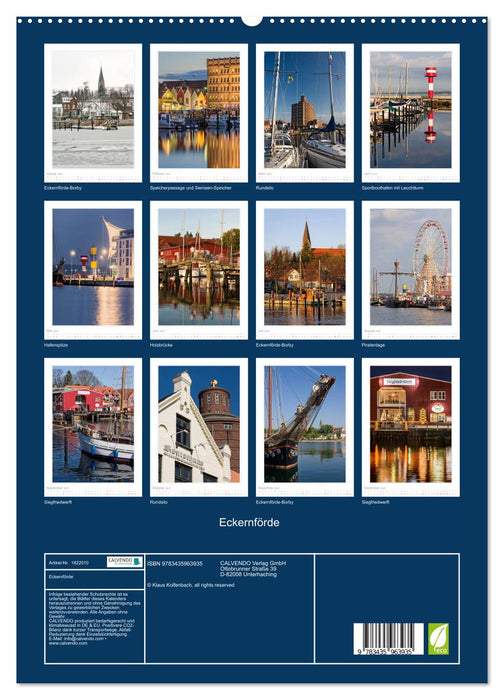 Eckernförde (CALVENDO Premium Wandkalender 2025)