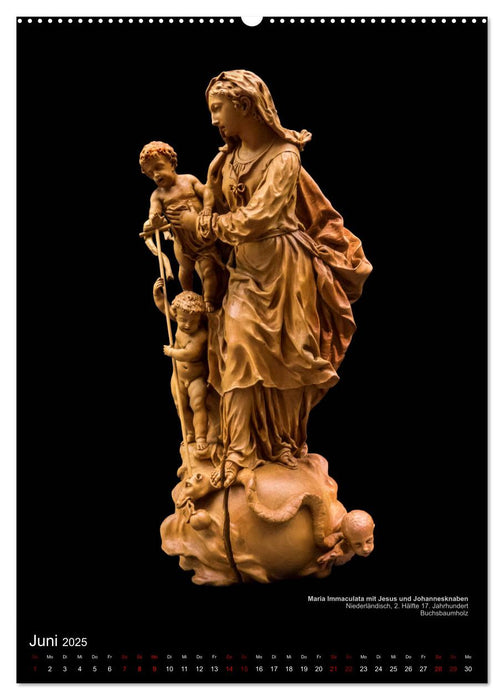 Maria - Mutter Gottes (CALVENDO Premium Wandkalender 2025)