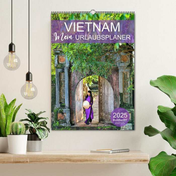 VIETNAM - Mein Urlaubsplaner (CALVENDO Wandkalender 2025)