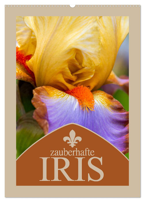 Zauberhafte Iris (CALVENDO Wandkalender 2025)