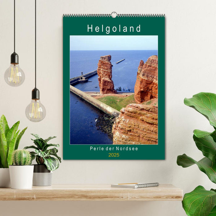 Helgoland, Perle der Nordsee (CALVENDO Wandkalender 2025)