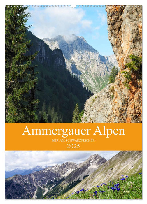 Ammergebirge Wandkalender (CALVENDO Wandkalender 2025)