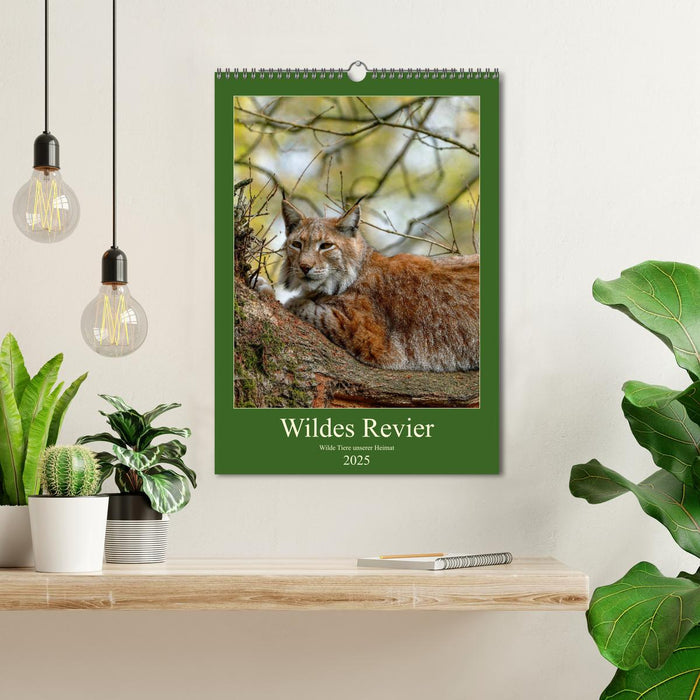 Wildes Revier (CALVENDO Wandkalender 2025)