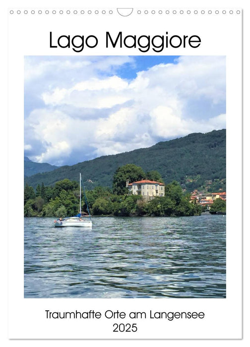 Traumhafter Lago Maggiore (CALVENDO Wandkalender 2025)