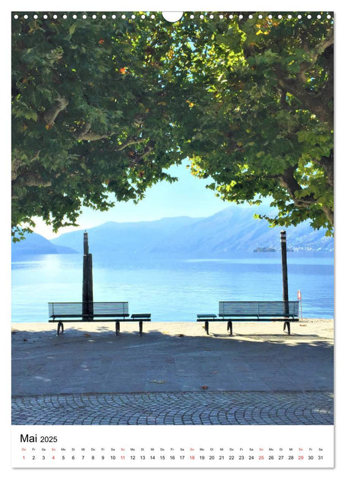 Traumhafter Lago Maggiore (CALVENDO Wandkalender 2025)