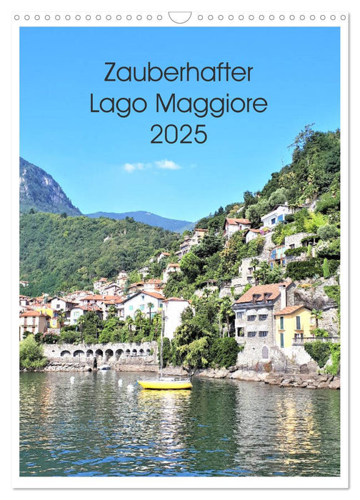 Zauberhafter Lago Maggiore (CALVENDO Wandkalender 2025)