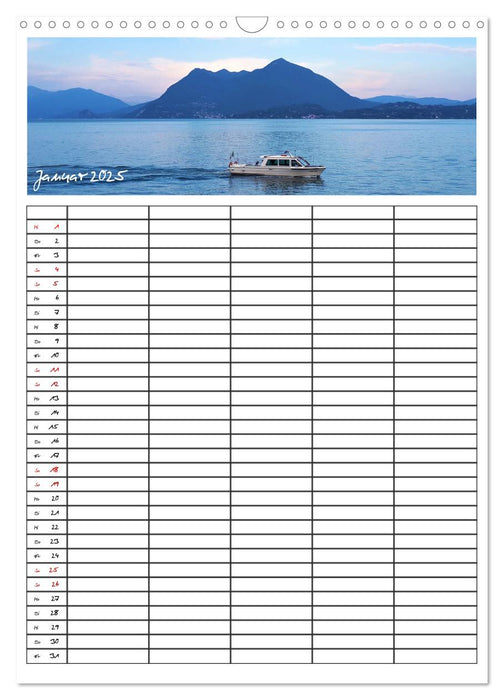 Zauberhafter Lago Maggiore (CALVENDO Wandkalender 2025)