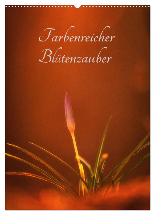 Farbenreicher Blütenzauber (CALVENDO Wandkalender 2025)