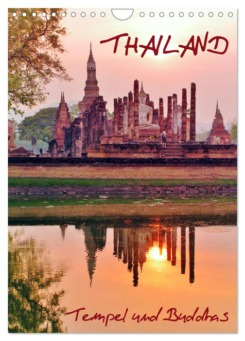 Thailand - Tempel und Buddhas (CALVENDO Wandkalender 2025)