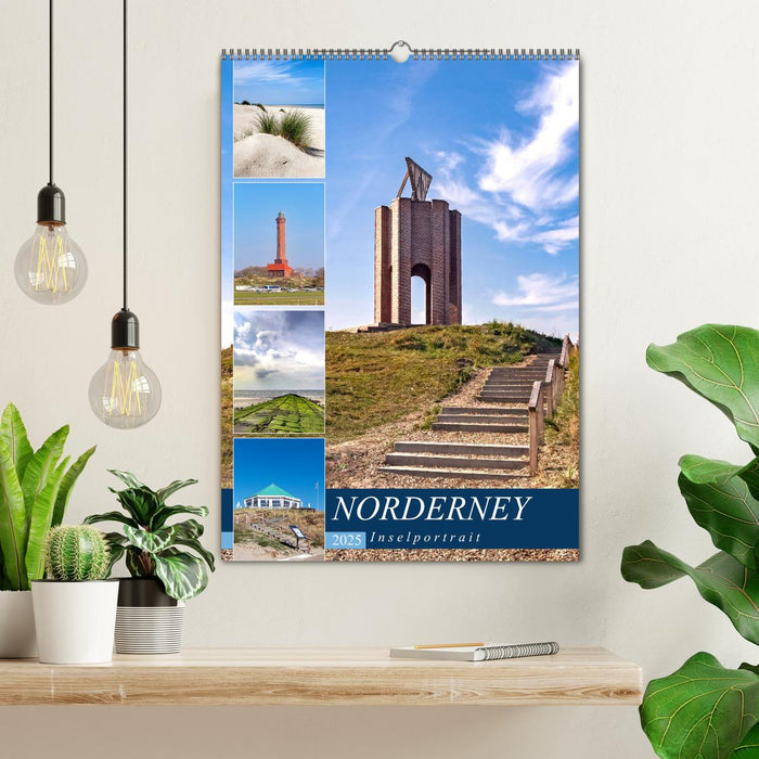Norderney Inselportrait (CALVENDO Wandkalender 2025)
